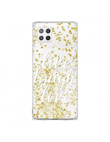 Coque Samsung A42 Live, Laugh, Love, Vie, Ris, Aime Transparente - Sylvia Cook