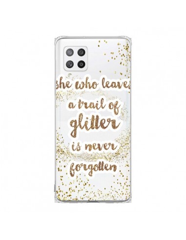 Coque Samsung A42 Style Pailleté Transparente - Sylvia Cook