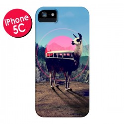 Coque Llama pour iPhone 5C - Ali Gulec