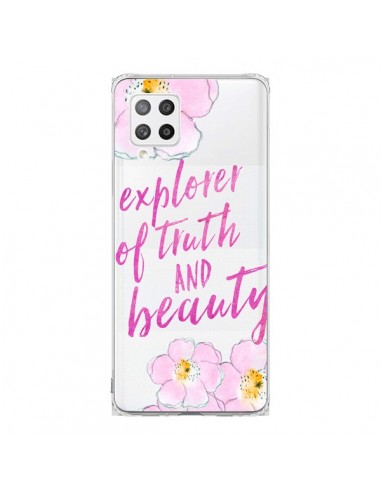 Coque Samsung A42 Explorer of Truth and Beauty Transparente - Sylvia Cook