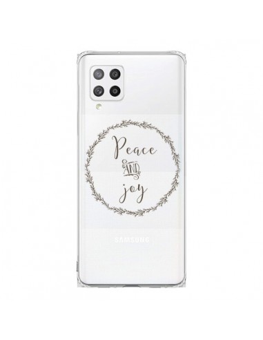 Coque Samsung A42 Peace and Joy, Paix et Joie Transparente - Sylvia Cook