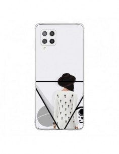 Coque Samsung A42 Confusion Femme Oeil Triangle - Sara Eshak