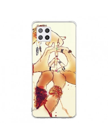 Coque Samsung A42 Peace and Love - Sara Eshak