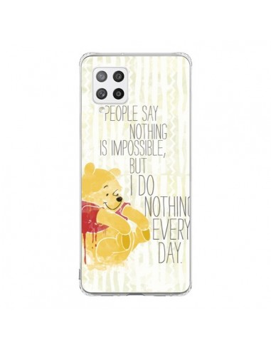 Coque Samsung A42 Winnie I do nothing every day - Sara Eshak