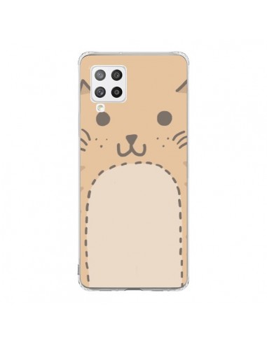 Coque Samsung A42 Big Cat chat - Santiago Taberna