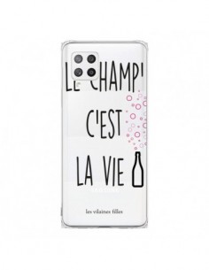 Coque Samsung A42 Le Champ, c'est la Vie Transparente -...