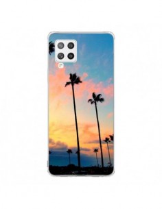 Coque Samsung A42 California Californie USA Palmiers -...