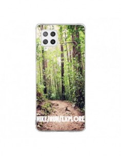 Coque Samsung A42 Hike Run Explore Paysage Foret - Tara...