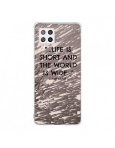 Coque Samsung A42 Life is short Foret - Tara Yarte