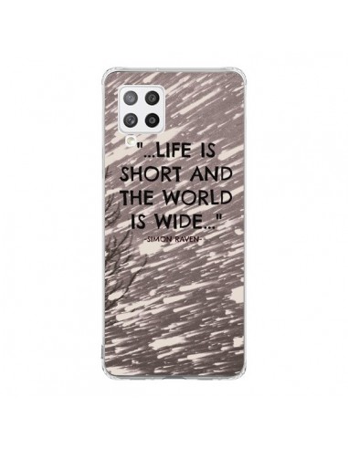 Coque Samsung A42 Life is short Foret - Tara Yarte