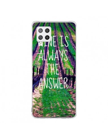 Coque Samsung A42 Wine is always the answer Vin - Tara Yarte