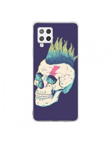 Coque Samsung A42 Tête de mort Punk - Victor Vercesi