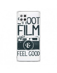 Coque Samsung A42 Shoot Film and Feel Good Transparente -...