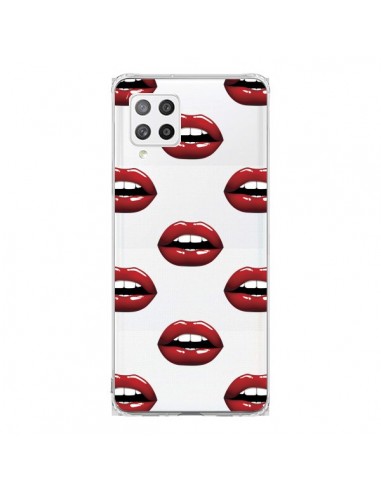Coque Samsung A42 Lèvres Rouges Lips Transparente - Yohan B.