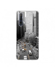 Coque Realme X50 5G New York Noir et Blanc - Anaëlle...