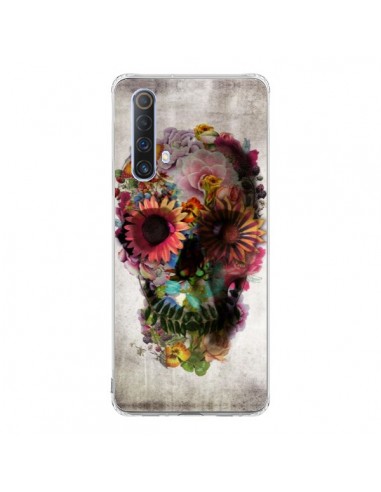 Coque Realme X50 5G Skull Flower Tête de Mort - Ali Gulec