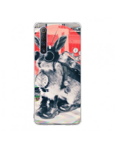 Coque Realme X50 5G Lapin Time Traveller - Ali Gulec