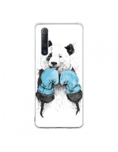 Coque Realme X50 5G Winner Panda Boxeur - Balazs Solti