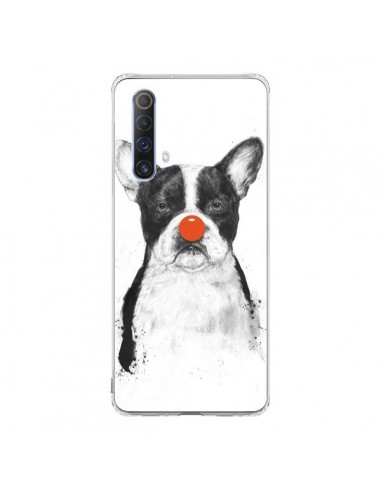 Coque Realme X50 5G Clown Bulldog Chien Dog - Balazs Solti