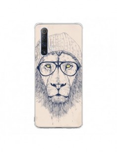 Coque Realme X50 5G Cool Lion Lunettes - Balazs Solti