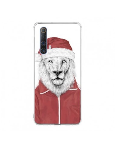 Coque Realme X50 5G Santa Lion Père Noel - Balazs Solti