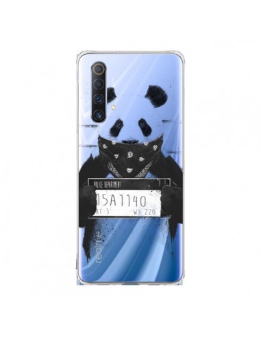 Coque Realme X50 5G Bad Panda Transparente - Balazs Solti