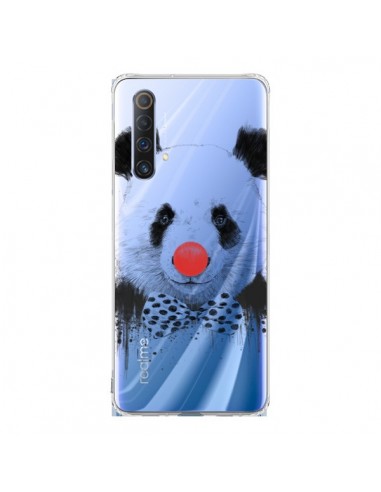 Coque Realme X50 5G Clown Panda Transparente - Balazs Solti