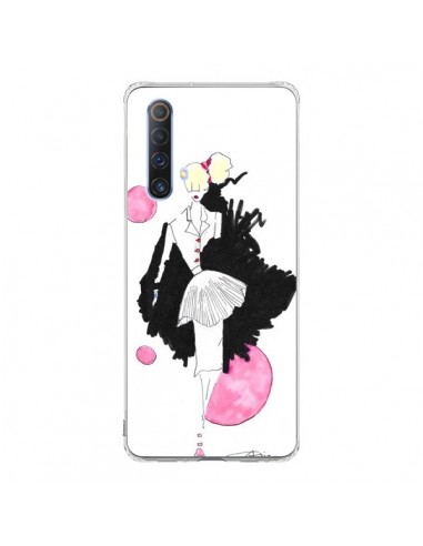 Coque Realme X50 5G Demoiselle Femme Fashion...