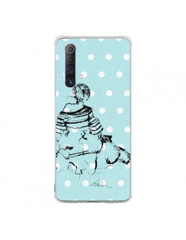 Coque Realme X50 5G Croquis Pois Femme Fashion Mode - Cécile