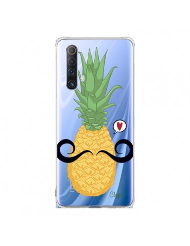 Coque Realme X50 5G Ananas Moustache Transparente - Chapo