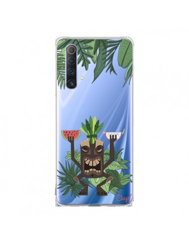 Coque Realme X50 5G Tiki Thailande Jungle Bois Transparente - Chapo