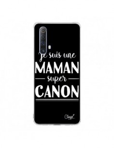 Coque Realme X50 5G Je suis une Maman super Canon - Chapo