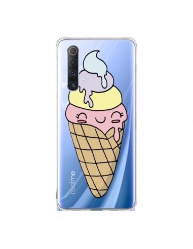 Coque Realme X50 5G Ice Cream Glace Summer Ete Parfum Transparente - Claudia Ramos