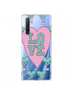 Coque Realme X50 5G Love Nuage Montgolfier Transparente -...