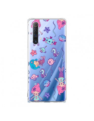 Coque Realme X50 5G Mermaid Petite Sirene Ocean Transparente - Claudia Ramos