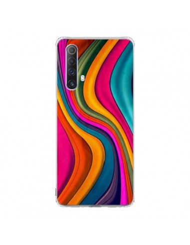 Coque Realme X50 5G Love Color Vagues - Danny Ivan