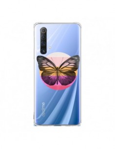 Coque Realme X50 5G Papillon Butterfly Transparente -...