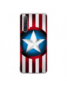 Coque Realme X50 5G Captain America Great Defender -...