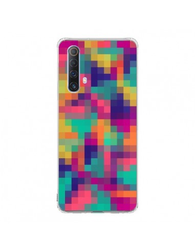 Coque Realme X50 5G Exotic Mosaic Pixels Azteque - Eleaxart