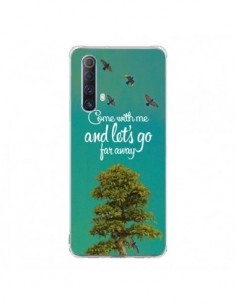 Coque Realme X50 5G Let's Go Far Away Tree Arbre - Eleaxart