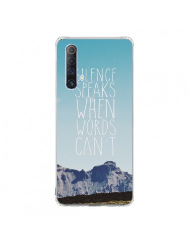 Coque Realme X50 5G Silence speaks when words can't paysage - Eleaxart