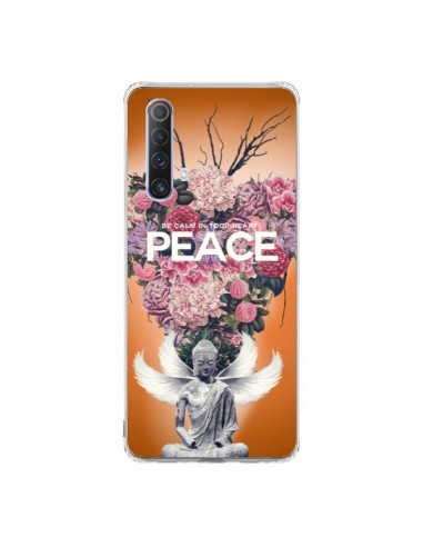 Coque Realme X50 5G Peace Fleurs Buddha - Eleaxart