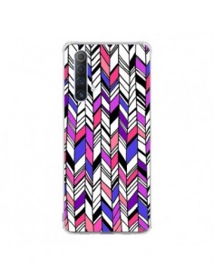 Coque Realme X50 5G Graphic Azteque Rose Violet -  Léa...