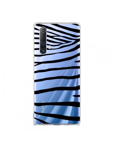 Coque Realme X50 5G Zebre Zebra Noir Transparente - Project M