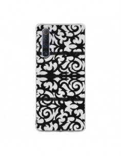 Coque Realme X50 5G Abstrait Noir et Blanc - Irene Sneddon