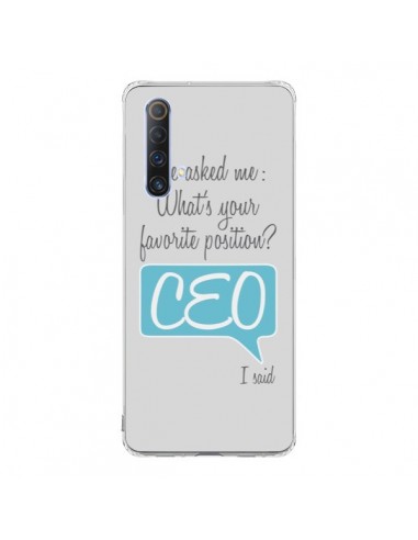 Coque Realme X50 5G What's your favorite position CEO I said, bleu - Shop Gasoline