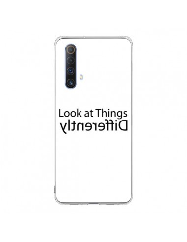Coque Realme X50 5G Look at Different Things Black - Shop Gasoline
