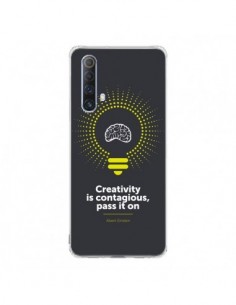 Coque Realme X50 5G Creativity is contagious, Einstein -...