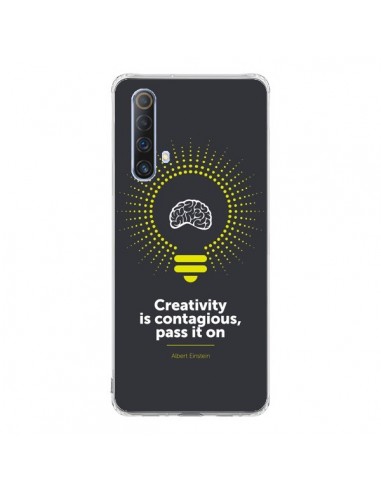 Coque Realme X50 5G Creativity is contagious, Einstein - Shop Gasoline