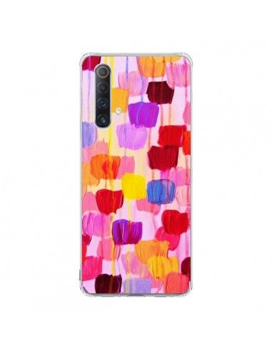 Coque Realme X50 5G Pois Roses Dottie - Ebi Emporium